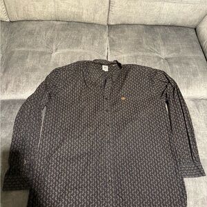 Cinch men’s long sleeve button up shirt